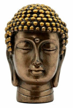 Miniature Talisman Buddha Gautama Head Figurine 2&quot;Tall Eastern Enlightenment - £11.85 GBP