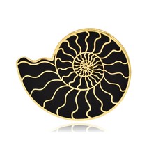 Ammonite Fossil Hard Enamel Pin - £7.86 GBP