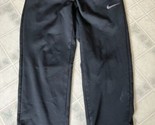Nike Dri Fit Men&#39;s Therma Training Pants Black, Size Large Drawstring Legs - $24.95
