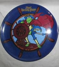 Muppet&#39;s Treasure Island Melamine 8&quot; Plate Pirate Kermit Cape Sword Ship Wheel - £14.38 GBP