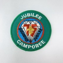 Vintage BSA Boy Scout Patch Mid America Council 1985 Diamond Jubilee Cam... - $6.62