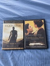 Gladiator Cinderella Man 2 Movie Russell Crowe DVD Lot Used - £5.53 GBP
