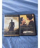 Gladiator Cinderella Man 2 Movie Russell Crowe DVD Lot Used - £5.45 GBP