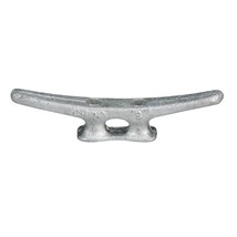 30610 Open Base Dock Cleat Galvanized Gray Iron, 8 Inches - £21.57 GBP