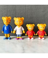 Daniel Tiger&#39;s Neighborhood Family - Dad Tiger-Mom Tiger-2 Daniel Figure... - $12.83 CAD