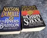 Nelson DeMille lot of 2 Suspense paperbacks - $3.99