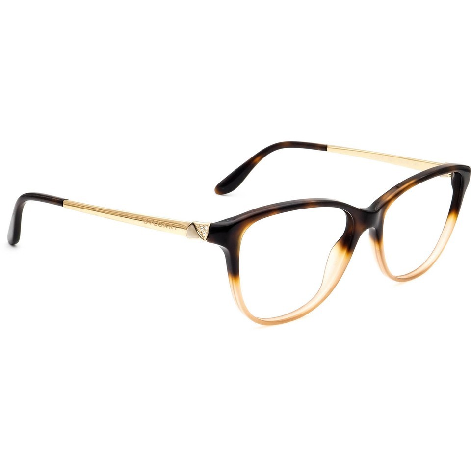 Bvlgari Eyeglasses 4108-B 5362 Tortoise&amp;Brown Gradient Cat Eye Italy 55[... - $159.99