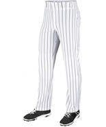 champro triple crown open bottom baseball pants white/black pinstripes Y... - $21.35