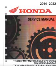 2014 2020 2022 Honda TRX420FA &amp; TRX420TM/TE/FM/FE Service Shop Repair Manual - £103.01 GBP
