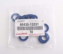 GENUINE TOYOTA 4RUNNER CAMRY FJ RAV4 ES GX RX DRAIN PLUG GASKETS 10X 904... - $12.99