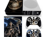 For Xbox One S Console &amp; 2 Controllers Grim Reaper Vinyl Skin Decal  - £10.99 GBP