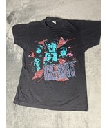 Heart Band T Shirt Vintage 1985 Screen Stars Size L See Pictures For Sizing - $90.00
