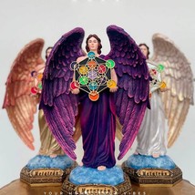 Archangel Metatron Angel Figurine Sculpture Resin Crafts Angel of Life 11&quot; - £47.78 GBP