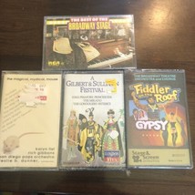 4 broadway theme cassettes new - £11.69 GBP
