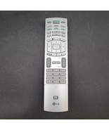 LG HR-A412 TV Guide Television Remote Control Silver Gray Tested Works! - £7.83 GBP