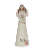 Faith Angel With Cross Angel Figurine - $17.95