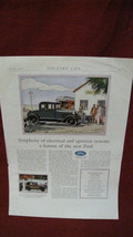 Vintage Fordor Sedan Car Magazine Ad #3 - $24.74