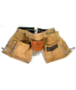 ROOSTER Suede Leather TOOL BELT Carpenters Apron R 499-739-1   Tan - $21.51