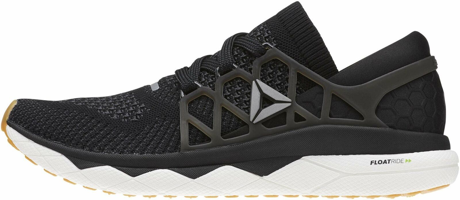 Reebok Floatride Run Ultraknit Mens Running Shoes Black Size 8.5 US - $50.84