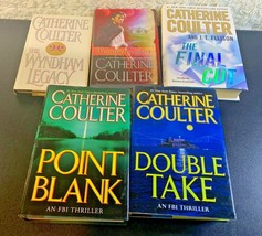 Lot of 5 Catherine Coulter Hardback Books, The Wyndham Legacy, Wizard&#39;s.... - £15.94 GBP