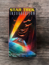 1999 Star Trek Insurrection VHS Video Tape Patrick Stewart - £4.20 GBP