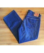 Levis 559 Jeans Relaxed Straight Fit Blue Cotton Denim Size 38x30 Zip Fl... - £17.08 GBP