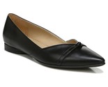 Naturalizer Women Pointed Toe Slip On Flats Beau Size US 11W Black Faux ... - $34.65