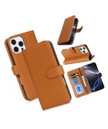 Zouzt Case for iPhone 16 Pro Max 6.9 Genuine Leather Wallet Case with 4 ... - $103.64