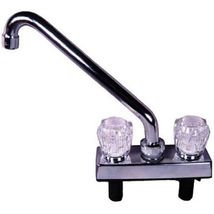 UNITED STATES HDW Rv Deck Faucet 4" Center Washer Less Plastic Underbody... - $50.00