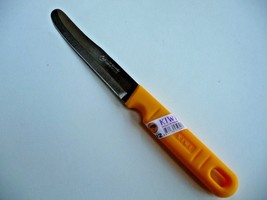 12PCS Thai Chef Knife Cook Knives YELLOW KIWI 512 Plastic Handle Kitchen... - $29.69