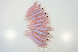 Almost Alive Lures Artificial Shrimp Lure Bait 3-1/4&quot; Purple Flake 10 Pack - £12.67 GBP