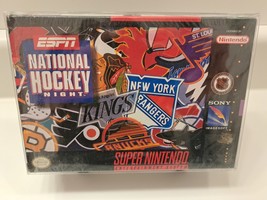 Super Nintendo SNES ESPN National Hockey Night Satisfaction Guarantee! - £19.62 GBP
