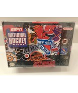 Super Nintendo SNES ESPN National Hockey Night Satisfaction Guarantee! - $33.97 CAD