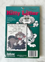 Janlynn Kitty Litter Counted Cross Stitch Kit Piece of Your Mind w/5&quot; x ... - £7.42 GBP