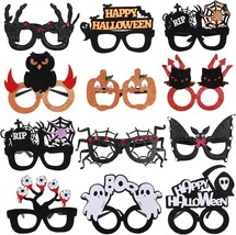 Halloween Glasses 12Pcs Fun Novelty Toy Glasses for Role Play and Photo ... - £27.14 GBP