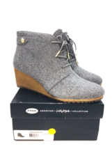 Dr. Scholl&#39;s Shoes Conquer Booties- Mid Grey Flannel, US 9W (WIDE) - £25.52 GBP