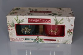 Yankee Candle Balsam Cedar And Sparkling Cinnamon Jolly And Jingle Gift Set - £15.56 GBP