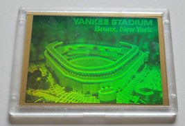 N) 1994 World Holographics Blockbuster Yankee Stadium 3D Laser Baseball Card - £3.71 GBP