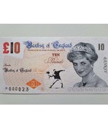 Banksy Original 10 Pounds Banknote with Certificate - $139.00