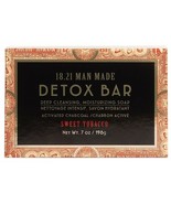 18.21 Man Made Detox Bar Sweet Tobacco This Black bar will help treat ac... - $276.76 MXN