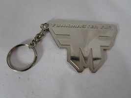 Vintage Funkmaster Flex Keychain Silver Metal - £4.76 GBP