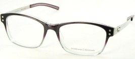 New Prodesign Denmark 6601 3542 Shiny Violet Grad Clear Eyeglasses 52-16-130mm - £69.69 GBP