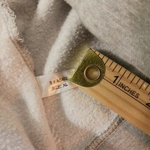 Panthers Men's Gray & Red Long Sleeve Drawstring Hoodie Pullover Sweatshirt XL image 5