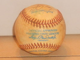 Vintage Florida State League Official Macgregor Baseball Team Signed - $72.05