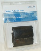 NEW OFFICIAL Magellan GPS Case Leather GPS BLACK roadmate 1200 1210 1212... - £4.83 GBP