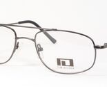 TIM DILSEN TD777 Gunmetal EYEGLASSES GLASSES MEMORY FLEX FRAME 54-19-140mm - $50.48