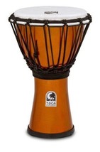 Toca Percussion Freestyle Colorsound Djembe in Metallic Orange - 7 Inche... - £52.74 GBP