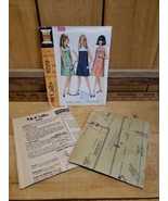 VINTAGE 1968 McCall&#39;s 9229 Maternity Dress In Three Versions Pattern Sz ... - $23.42