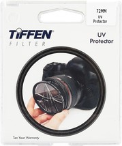 Genuine Original Tiffen 72mm UV & Lens Protector Filter Brand New - $14.49