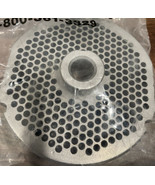 NEW - KASCO Meat Grinder Plate Part No. 32964, 3 7/8&quot; O.D., 1/2&quot; Bore - $44.52